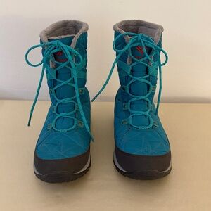 Columbia Loveland Mid Omni Heat Winter Boot Size 8 Teal Never Worn